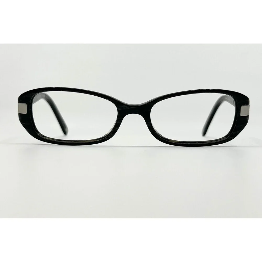 Anne Klein Eyeglasses Frames Womens Black Marble AK 8092 216 51-17-135